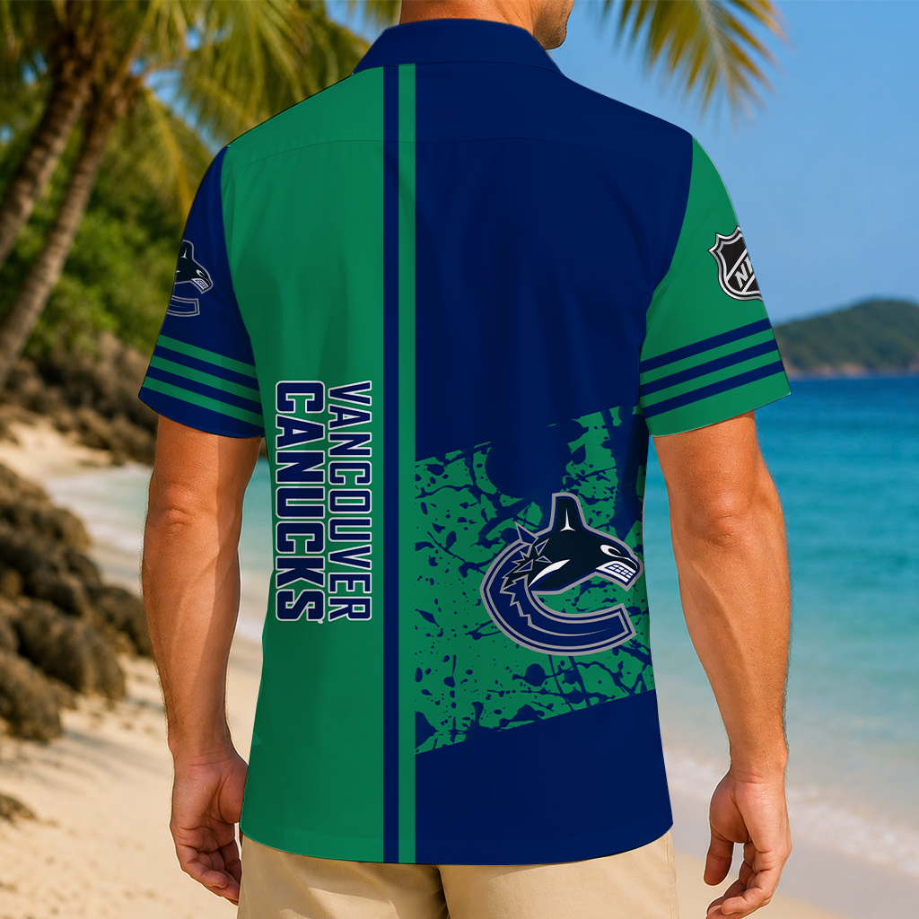 LIMITED EDITION - NEW CUSTOMIZED NHL19 VCC VANCOUVER CANUCKS UNISEX HAWAIIAN SHIRT