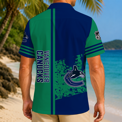 LIMITED EDITION - NEW CUSTOMIZED NHL19 VCC VANCOUVER CANUCKS UNISEX HAWAIIAN SHIRT