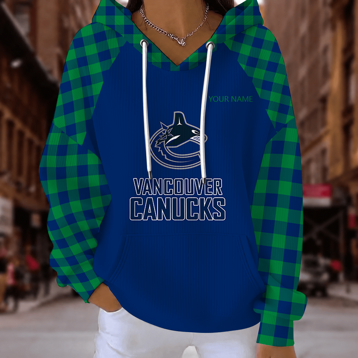 [SUPER SALE] NEW CUSTOMIZED NHL19 VCC VANCOUVER CANUCKS RIBBED HOODIE & SWEATSHIRT