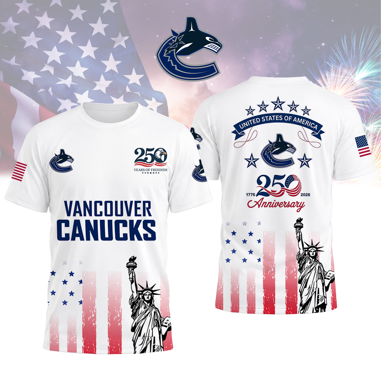 LIMITED EDITION - NEW CUSTOMIZED NHL19 VCC VANCOUVER CANUCKS T-SHIRT, POLO SHIRT, ZIP POLO SHIRT, SWEATSHIRT, HOODIE & ZIP HOODIE