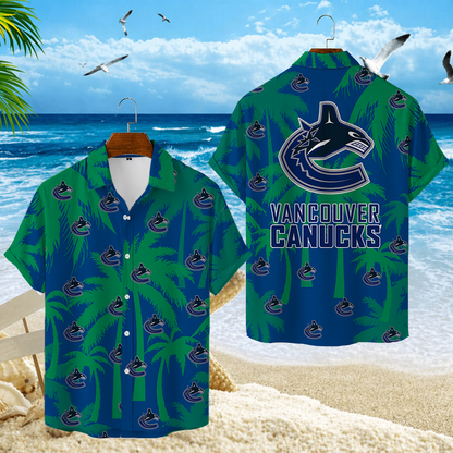 LIMITED EDITION - NEW CUSTOMIZED NHL19 VCC VANCOUVER CANUCKS UNISEX HAWAIIAN SHIRT