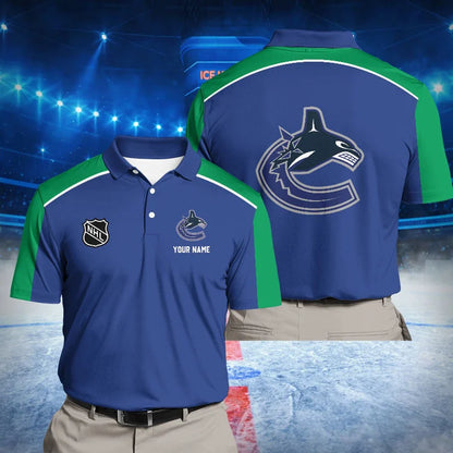 LIMITED EDITION - NEW CUSTOMIZED NHL19 VC CANUCKS UNISEX T-SHIRT, POLO, HOODIE & SWEASHIRTS