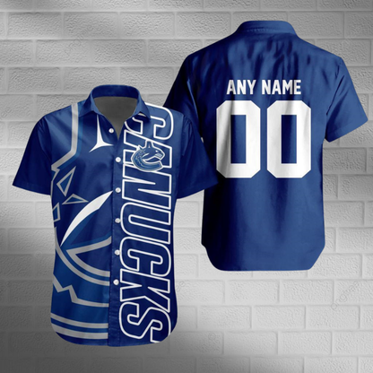[SUPER SALE] NEW CUSTOMIZED NHL19 VCC VANCOUVER CANUCKS UNISEX HAWAIIAN SHIRT