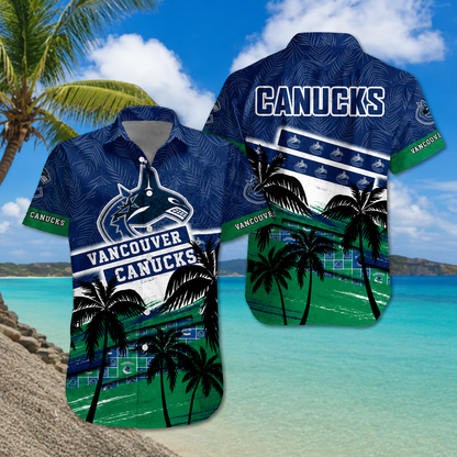 LIMITED EDITION - NEW CUSTOMIZED NHL19 VCC VANCOUVER CANUCKS UNISEX HAWAIIAN SHIRT