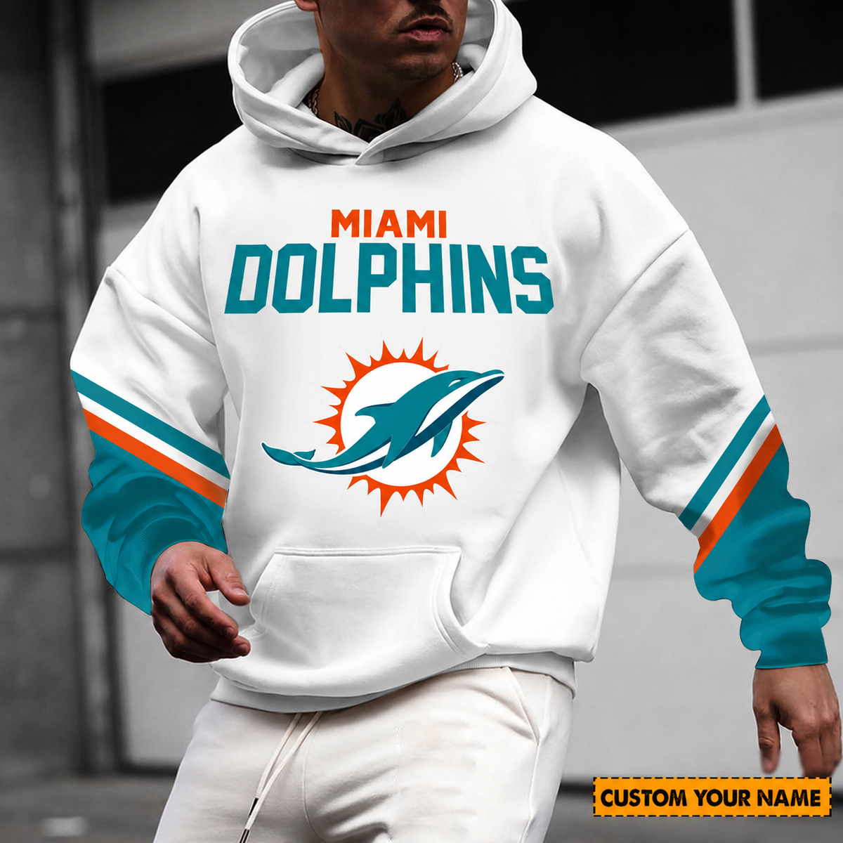 ELITE EDITION - NEW CUSTOMIZED NFL19 MDP MIAMI DOLPHINS HOODIE, ZIP HOODIE, POLO SHIRT, ZIP POLO SHIRT, T-SHIRT & SWEATSHIRT