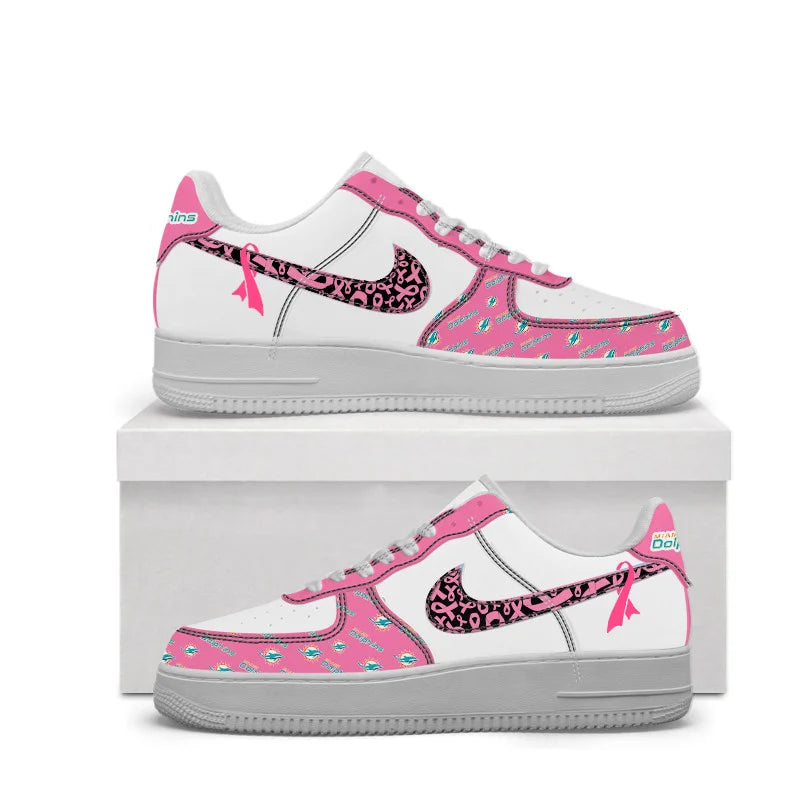 VIRAL EDITION - NEW CUSTOMIZED NFL19 MDP MIAMI DOLPHINS AF1 SNEAKERS