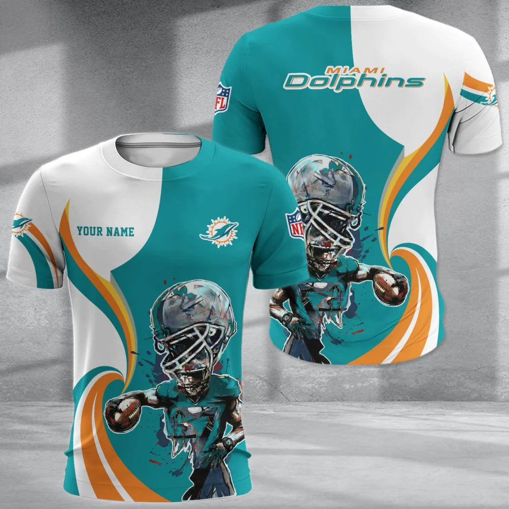LIMITED EDITION - NEW CUSTOMIZED NFL19 MDP MIAMI DOLPHINS T-SHIRT, POLO SHIRT, ZIP POLO SHIRT, SWEATSHIRT, HOODIE & ZIP HOODIE