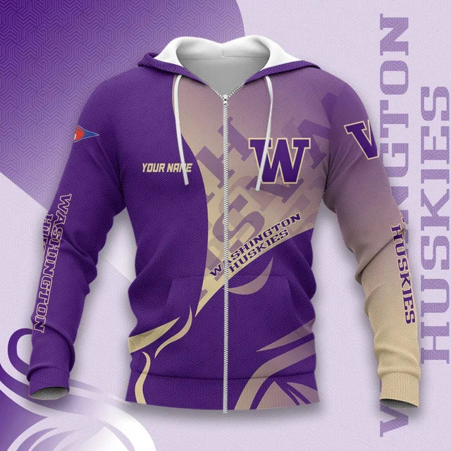 MEGA SALE - NEW CUSTOMIZED NCAA FBS19 WSH WASHINGTON HUSKIES HOODIE, T-SHIRTS, ZIP HOODIE, SWEATSHIRTS & POLO SHIRT