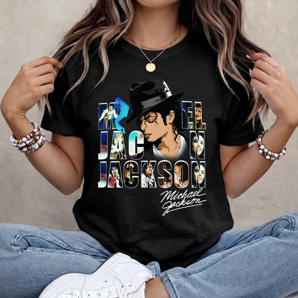 [FAN EXCLUSIVE] NEW CUSTOMIZED MICHAEL JACKSON UNISEX T-SHIRT