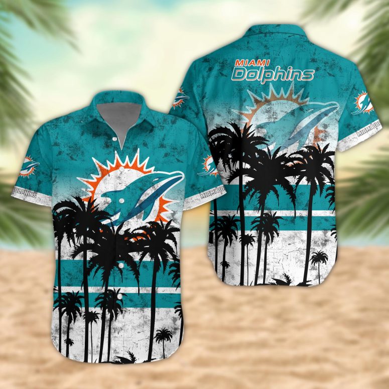 LIMITED EDITION - NEW CUSTOMIZED NFL19 MDP MIAMI DOLPHINS UNISEX HAWAIIAN SHIRT