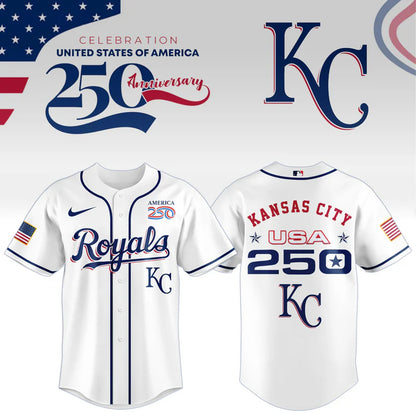 LIMITED EDITION - NEW CUSTOMIZED MLB19 KCR KANSAS CITY ROYALS BASEBALL JERSEY