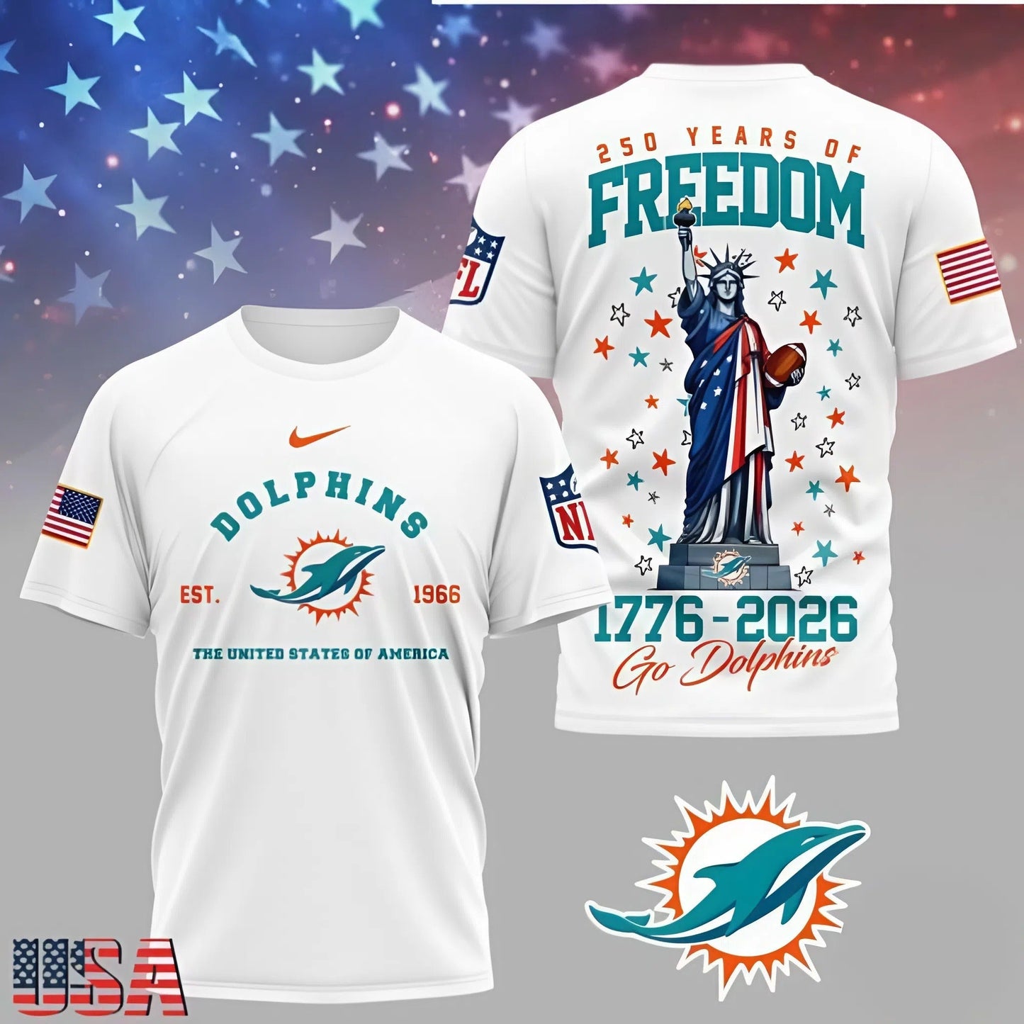 [SPECIAL OFFER] NEW CUSTOMIZED NFL19 MDP MIAMI DOLPHINS T-SHIRT, HOODIE, ZIP HOODIE