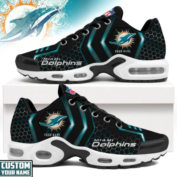 [SPECIAL OFFER] NEW CUSTOMIZED NFL19 MDP MIAMI DOLPHINS AIR MAX PLUS SNEAKERS