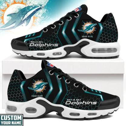 [SPECIAL OFFER] NEW CUSTOMIZED NFL19 MDP MIAMI DOLPHINS AIR MAX PLUS SNEAKERS