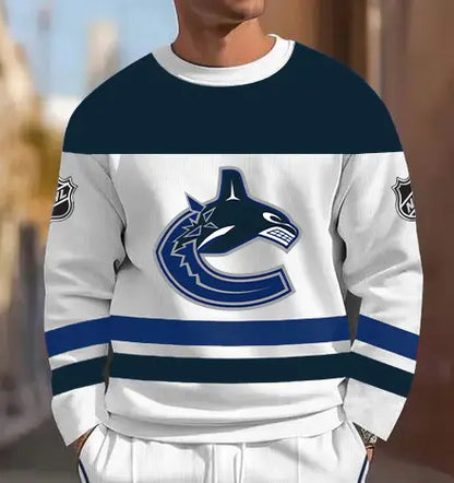 [SUPER SALE] NEW CUSTOMIZED NHL19 VCC VANCOUVER CANUCKS UNISEX SWEATSHIRT