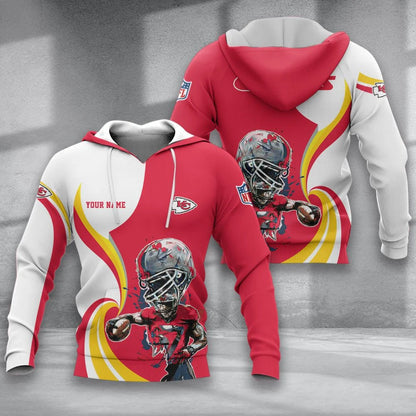 LIMITED EDITION - NEW CUSTOMIZED NFL01 KCC KANSAS CITY CHIEFS T-SHIRT, POLO SHIRT, ZIP POLO SHIRT, SWEATSHIRT, HOODIE & ZIP HOODIE