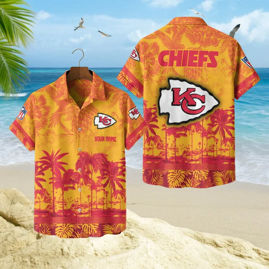 LIMITED EDITION - NEW CUSTOMIZED NFL01 KCC KANSAS CITY CHIEFS UNISEX HAWAIIAN SHIRT