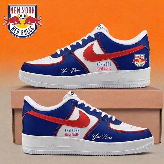 ENDING TODAY - NEW CUSTOMIZED MLS01 NRB NY RED BULLS AF1 SNEAKERS