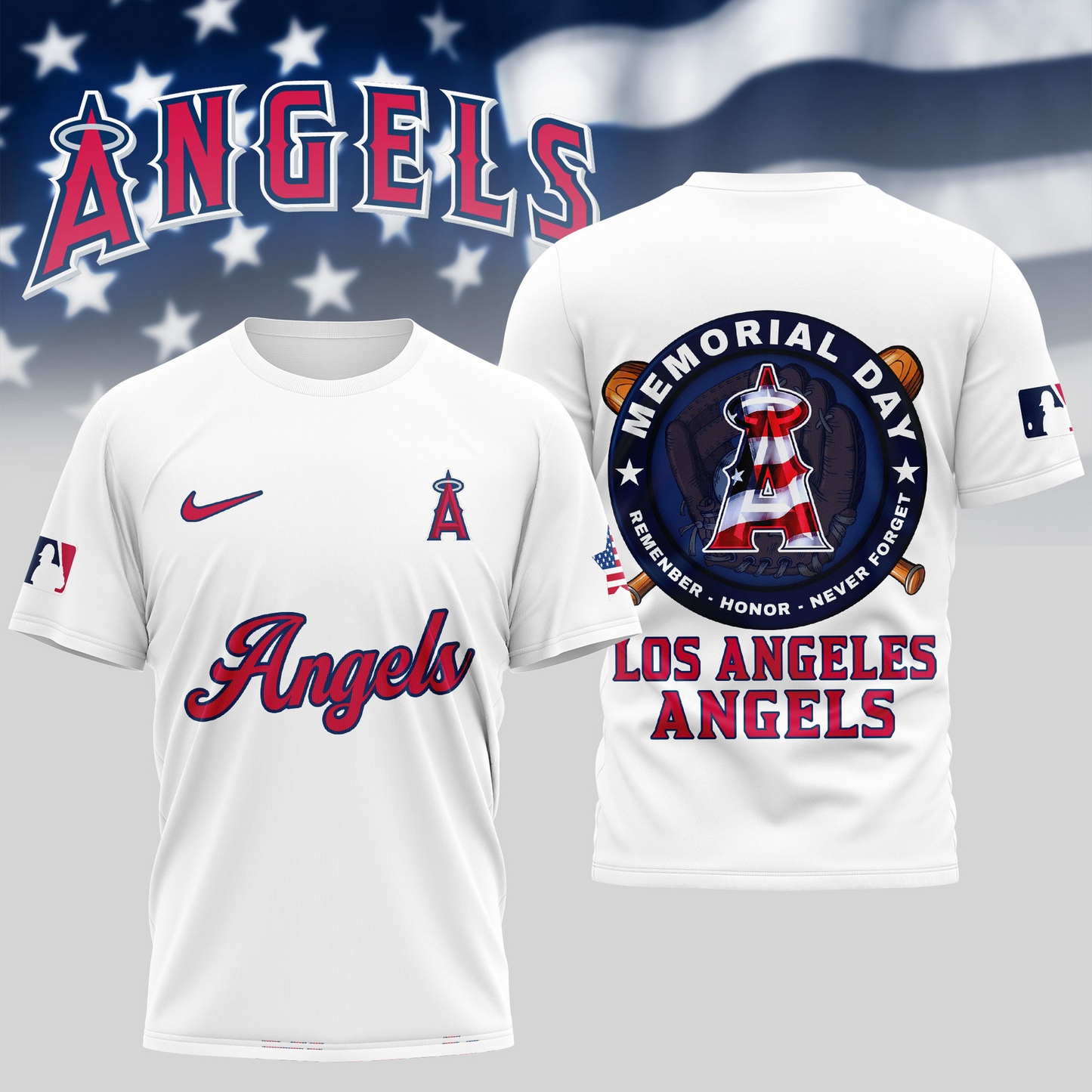 LIMITED EDITION - NEW CUSTOMIZED MLB27 LAA LOS ANGELES ANGELS T-SHIRT, HOODIE, ZIP HOODIE