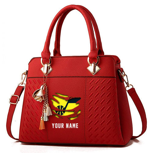 NBA Personalized Premium Handbag in Multiple Colors