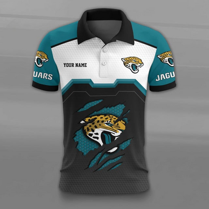 LIMITED EDITION - NEW CUSTOMIZED NFL30 JSJ JACKSONVILLE JAGUARS UNISEX T-SHIRT, POLO, HOODIE & JACKETS