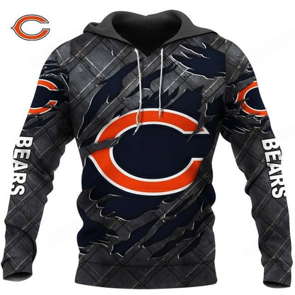 LIMITED EDITION - NEW CUSTOMIZED NFL26 CCB CHICAGO BEARS UNISEX T-SHIRT, POLO, HOODIE & JACKETS