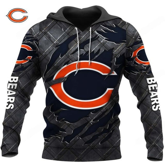 LIMITED EDITION - NEW CUSTOMIZED NFL26 CCB CHICAGO BEARS UNISEX T-SHIRT, POLO, HOODIE & JACKETS