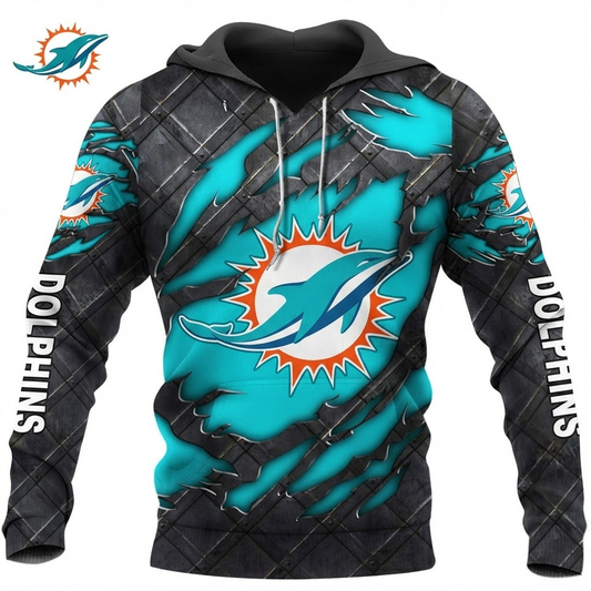 LIMITED EDITION - NEW CUSTOMIZED NFL19 MDP MIAMI DOLPHINS UNISEX T-SHIRT, POLO, HOODIE & JACKETS