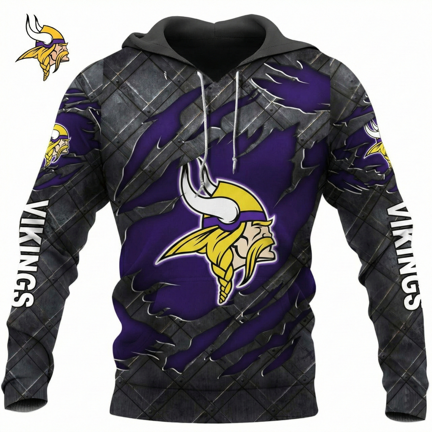 LIMITED EDITION - NEW CUSTOMIZED NFL05 MVK MINNESOTA VIKINGS UNISEX T-SHIRT, POLO, HOODIE & JACKETS