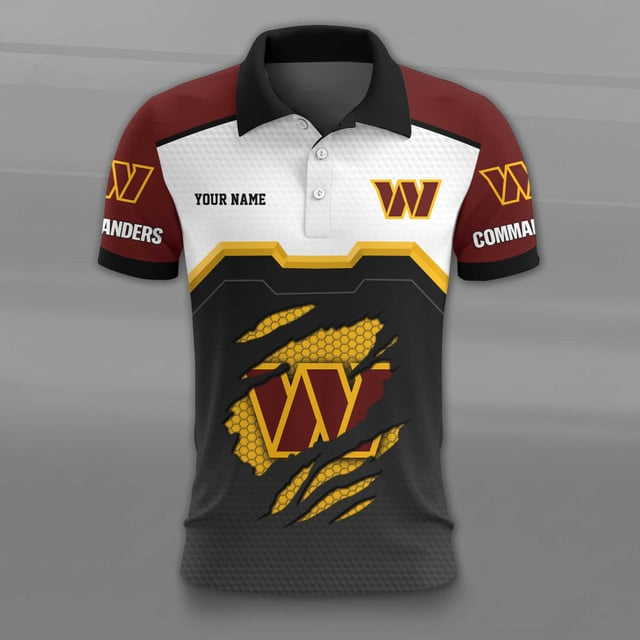 LIMITED EDITION - NEW CUSTOMIZED NFL12 WTC WASHINGTON COMMANDERS UNISEX T-SHIRT, POLO, HOODIE & JACKETS