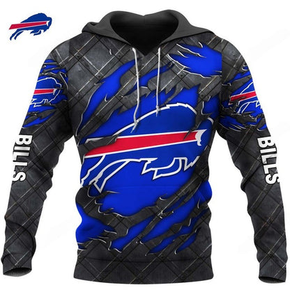 LIMITED EDITION - NEW CUSTOMIZED NFL03 BFB BUFFALO BILLS UNISEX T-SHIRT, POLO, HOODIE & JACKETS