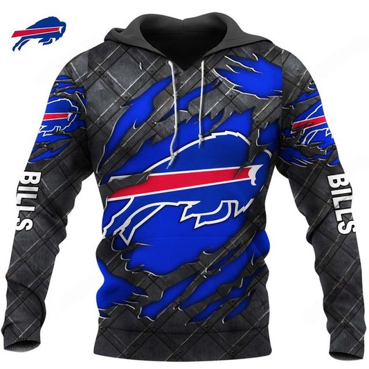 LIMITED EDITION - NEW CUSTOMIZED NFL03 BFB BUFFALO BILLS UNISEX T-SHIRT, POLO, HOODIE & JACKETS