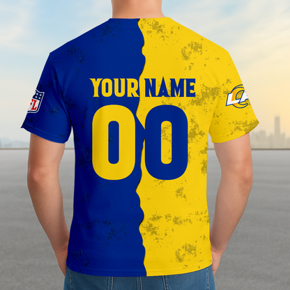 LIMITED EDITION - NEW CUSTOMIZED NFL22 LAR LOS ANGELES RAMS UNISEX T-SHIRT, POLO, HOODIE & JACKETS