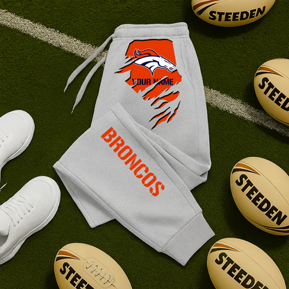 LIMITED EDITION - NEW PERSONALIZED NFL13 DVB DENVER BRONCOS JOGGERS
