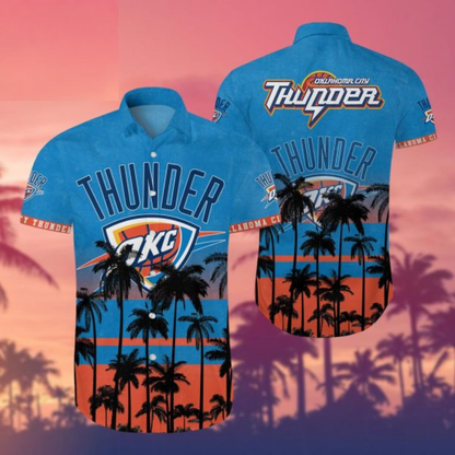 LIMITED EDITION - NEW CUSTOMIZED NBA01 OCT OKLAHOMA CITY THUNDER UNISEX HAWAIIAN SHIRT