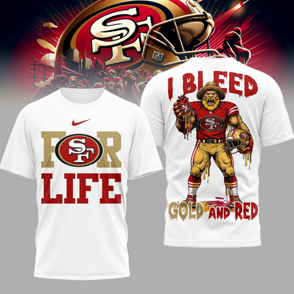 LIMITED EDITION - NEW CUSTOMIZED NFL11 SF49 SF49ERS UNISEX T-SHIRT, POLO & HOODIE