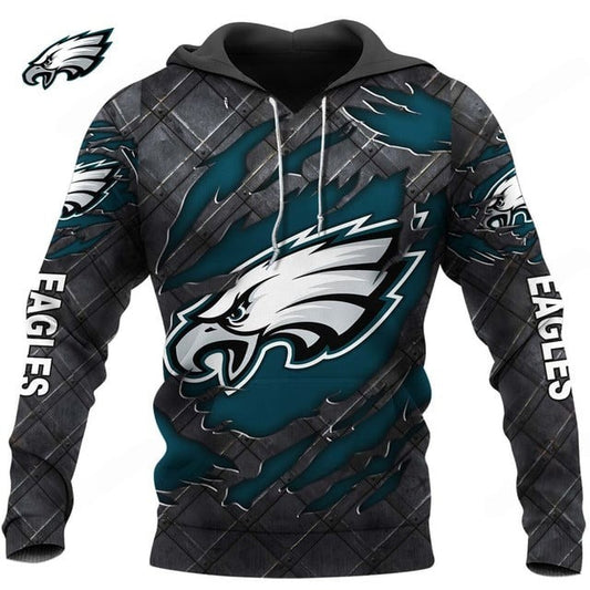 LIMITED EDITION - NEW CUSTOMIZED NFL02 PPE PHILADELPHIA EAGLES UNISEX T-SHIRT, POLO, HOODIE & JACKETS