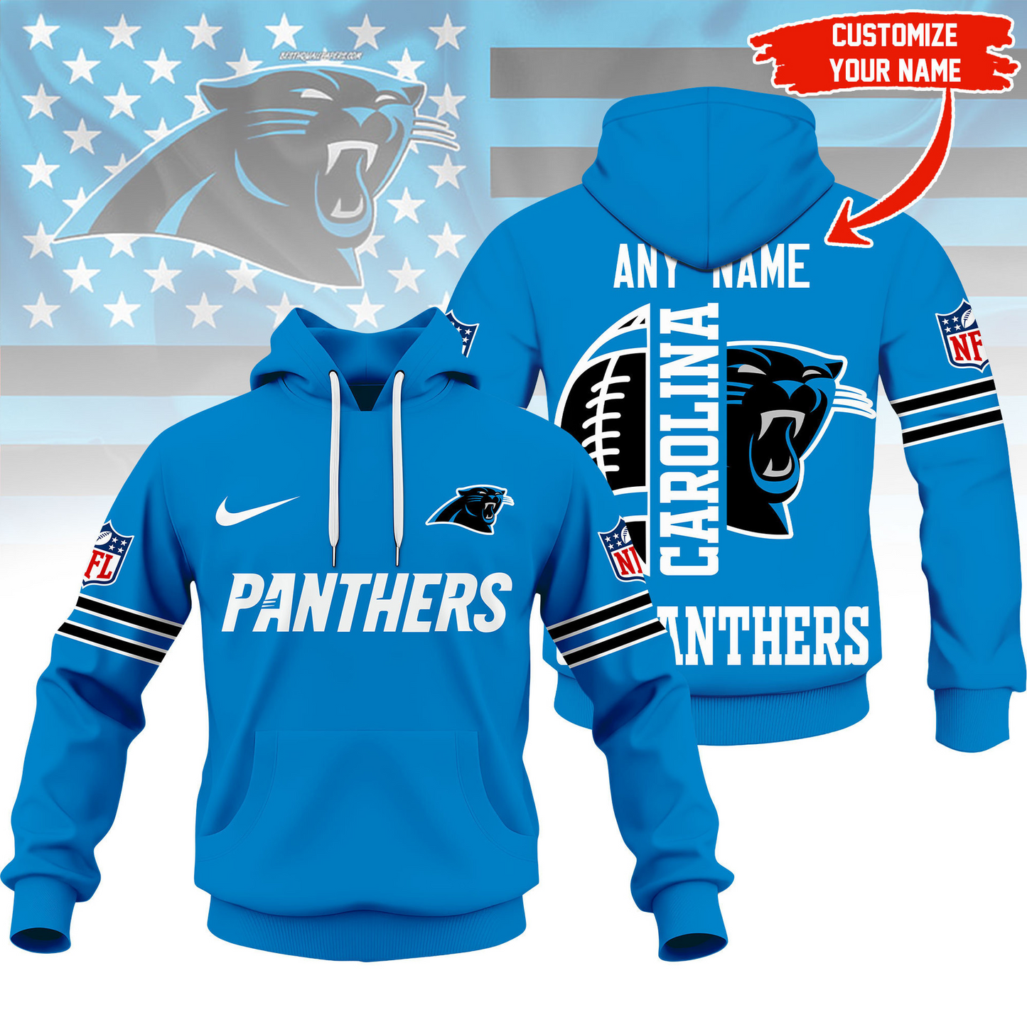LIMITED EDITION - NEW CUSTOMIZED NFL23 CLP CAROLINA PANTHERS T-SHIRT, HOODIE, ZIP HOODIE