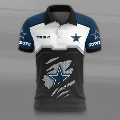 LIMITED EDITION - NEW CUSTOMIZED NFL21 DCB DALLAS COWBOYS UNISEX T-SHIRT, POLO, HOODIE & JACKETS