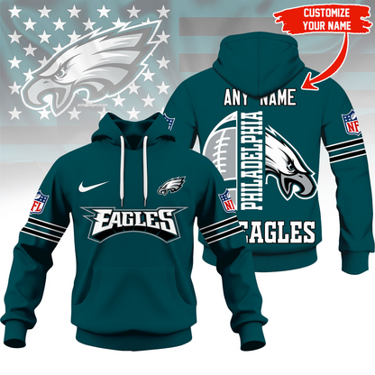 LIMITED EDITION - NEW CUSTOMIZED NFL02 PPE PHILADELPHIA EAGLES T-SHIRT, HOODIE, ZIP HOODIE