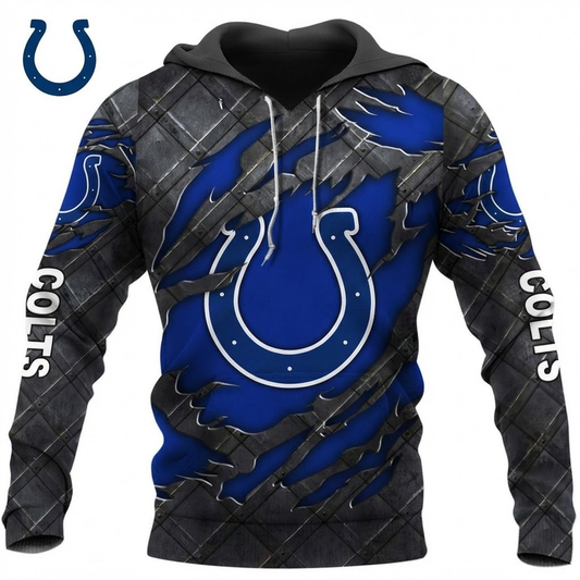 LIMITED EDITION - NEW CUSTOMIZED NFL17 IDC INDIANAPOLIS COLTS UNISEX T-SHIRT, POLO, HOODIE & JACKETS