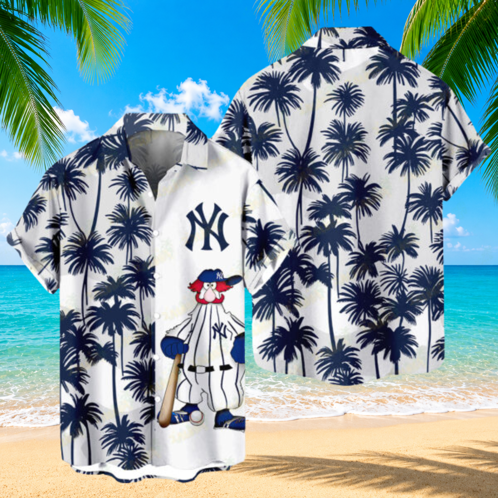 LIMITED EDITION - NEW CUSTOMIZED MLB01 NYY NEW YORK YANKEES UNISEX HAWAIIAN SHIRT