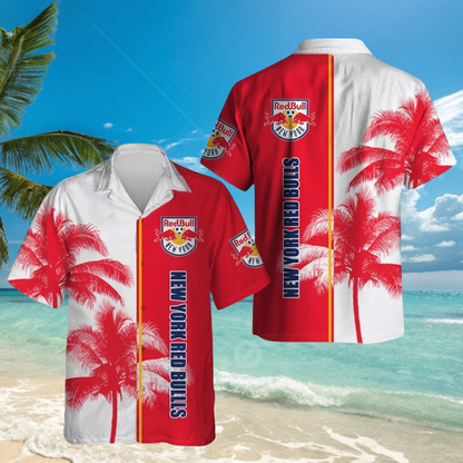 TOP SELLING - NEW CUSTOMIZED MLS01 NRB NEW YORK RED BULLS UNISEX HAWAIIAN SHIRT