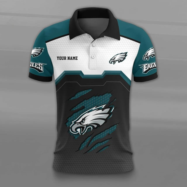 LIMITED EDITION - NEW CUSTOMIZED NFL02 PPE PHILADELPHIA EAGLES UNISEX T-SHIRT, POLO, HOODIE & JACKETS