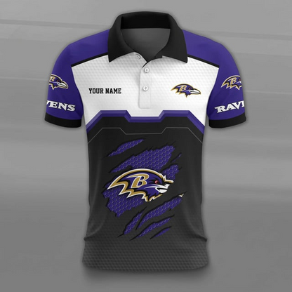 LIMITED EDITION - NEW CUSTOMIZED NFL28 BTR BALTIMORE RAVENS UNISEX T-SHIRT, POLO, HOODIE & JACKETS