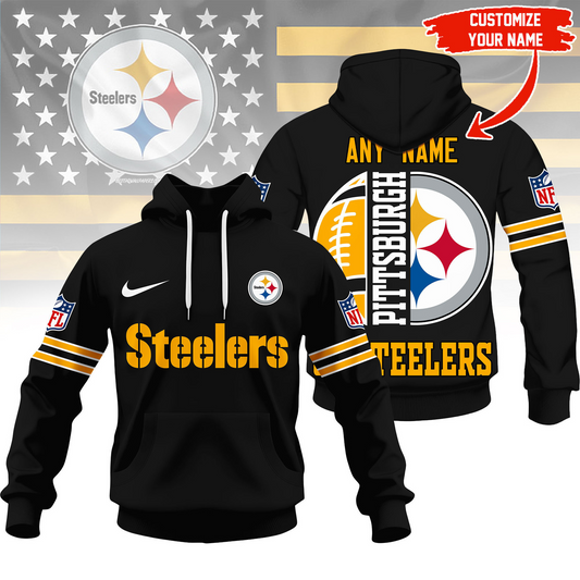 LIMITED EDITION - NEW CUSTOMIZED NFL14 PSB PITTSBURGH STEELERS T-SHIRT, HOODIE, ZIP HOODIE