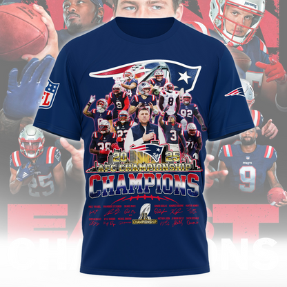 LIMITED EDITION - NEW CUSTOMIZED NFL27 NEP NEW ENGLAND PATRIOTS UNISEX T-SHIRT, POLO, HOODIE & JACKETS