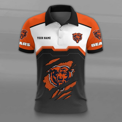 LIMITED EDITION - NEW CUSTOMIZED NFL26 CCB CHICAGO BEARS UNISEX T-SHIRT, POLO, HOODIE & JACKETS