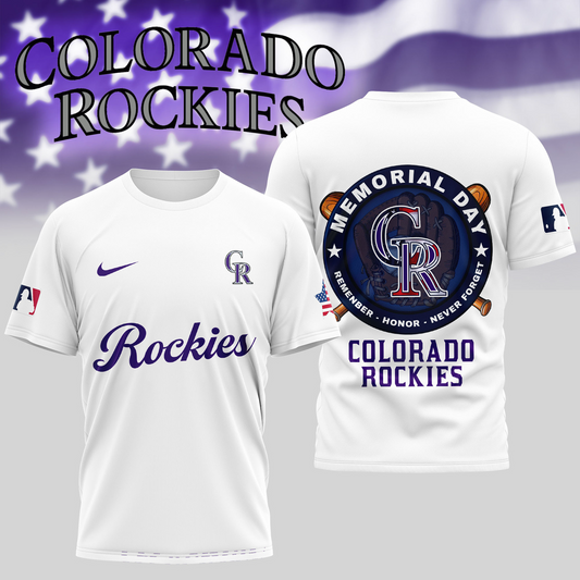 LIMITED EDITION - NEW CUSTOMIZED MLB30 COR COLORADO ROCKIES T-SHIRT, HOODIE, ZIP HOODIE