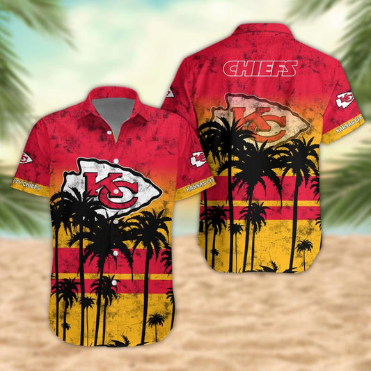 LIMITED EDITION - NEW CUSTOMIZED NFL01 KCC KANSAS CITY CHIEFS UNISEX HAWAIIAN SHIRT